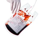 Medical Blood Bag WEGO Wholesale Price Medical Plastic Blood Sample Bag Single Cpda-1 Blood Bag 450ml