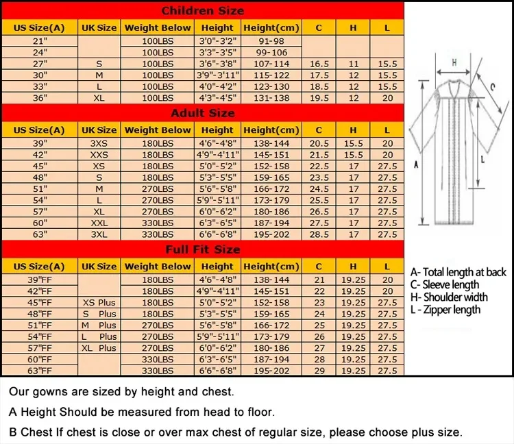 University Unisex Black Fluted Deluxe Bachelor Graduation Gown Robe With Elegant Fluting details