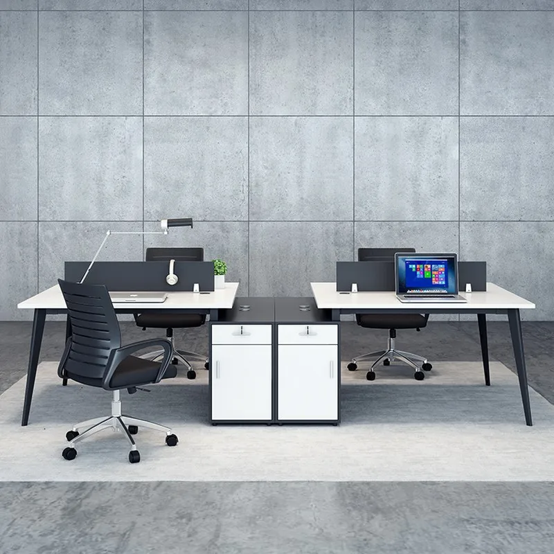 Computer Modern Adjustable Luxury Pc Wooden Furniture Manager White Table Executive Office Desk