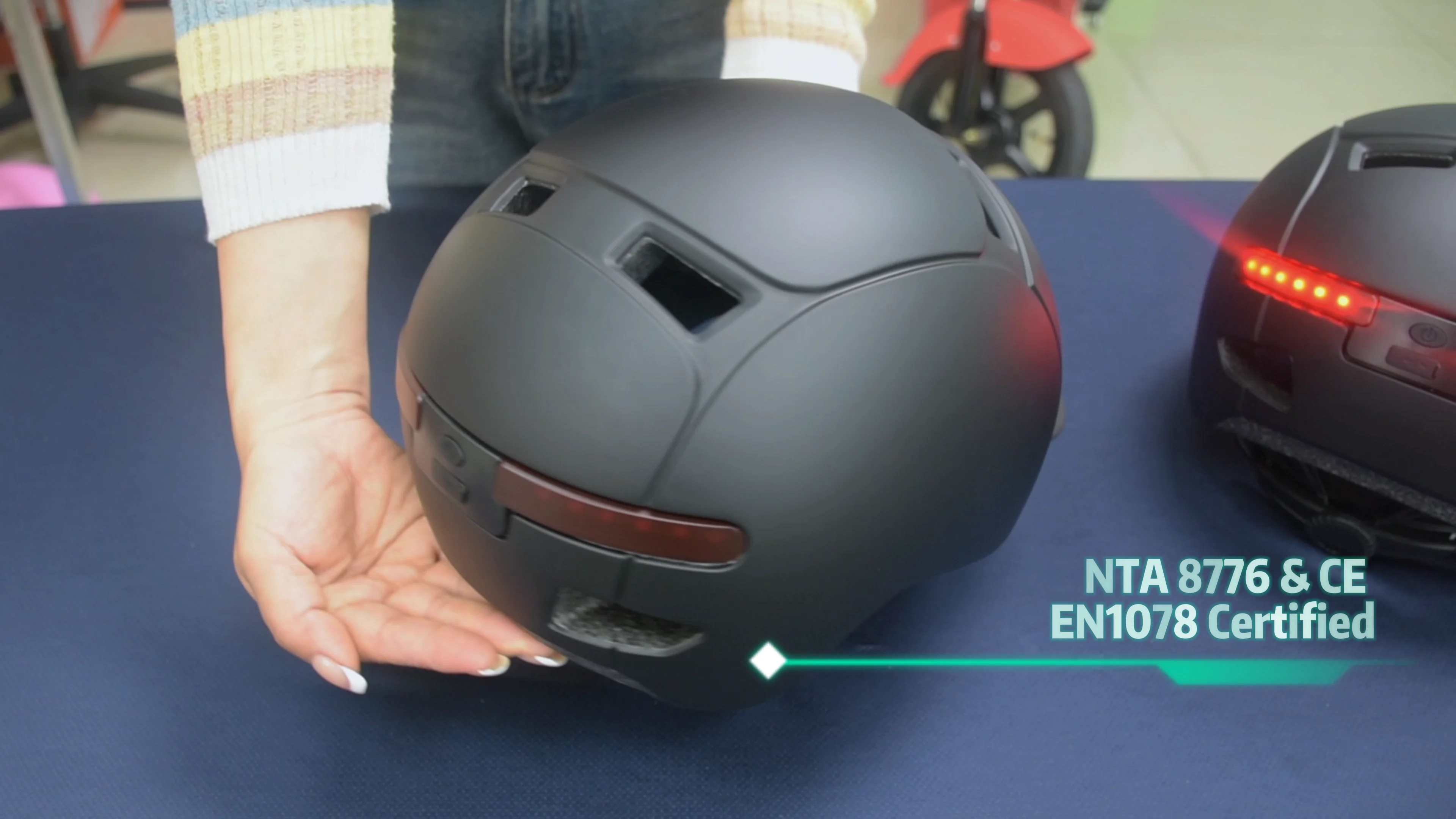 Custom Ce Nta 8776 Dual Certified Helmet For E Bikes E Scooter Scooters