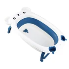 Baby Small Baby Bathtub Supplier 2020 Wholesale Portable Baby Folding Plastic Small Bathtub