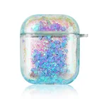 Phone 3 Wholesale Beautiful Anti Drop Clear Bling Hard Pc Phone Case For Airpods 1 2 3 Pro