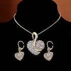 Set Sets Jewelry Powell Fashionable Earrings Set Women Stainless Steel Sets Jewelry Necklace And Earring Sets