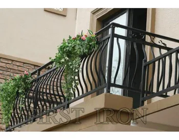 Simple modern hot dip galvanized balcony railings with low price on promotion