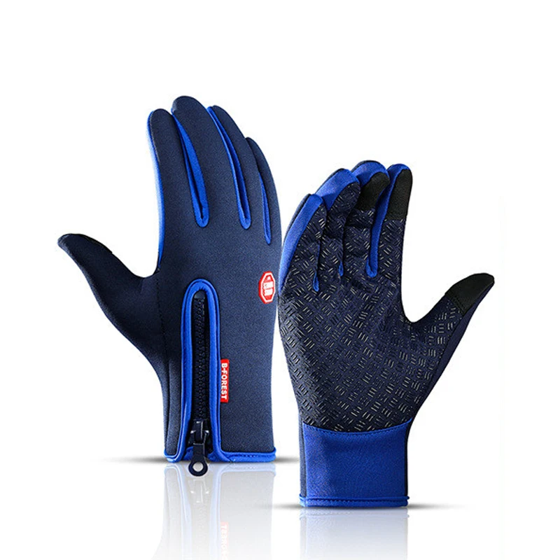 Factory Touch Screen Full Finger Protection Anti Slip Motorcycle Racing Gloves
