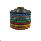 Pieces HOT Dry Diamond Polishing Pads 4Inch Set Of 7 Pieces Plus A Rubber Backer For Granite Marble Stone