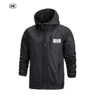 Winter Coats Custom Black Embroidered Blank Winter Sweat Jacket Windbreaker Coats Men/women Factory Manufacturer