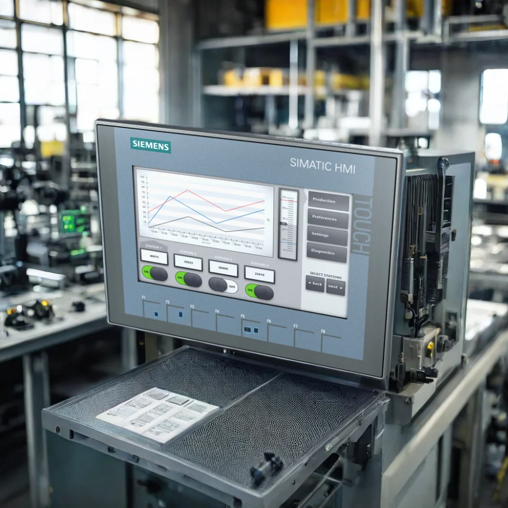 Simatic Hmi Basic Panels By Siemens With Tft Display Key Touch