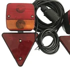 Led Wholesale Unique Design Triangular Mirror Magnetic Led Car Lights