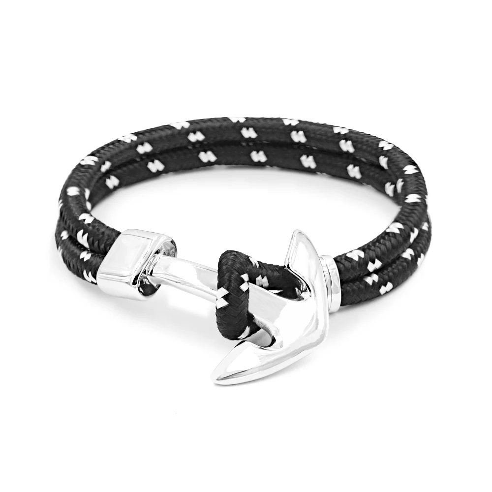 anchor motif bracelet -silver- linadent.ru