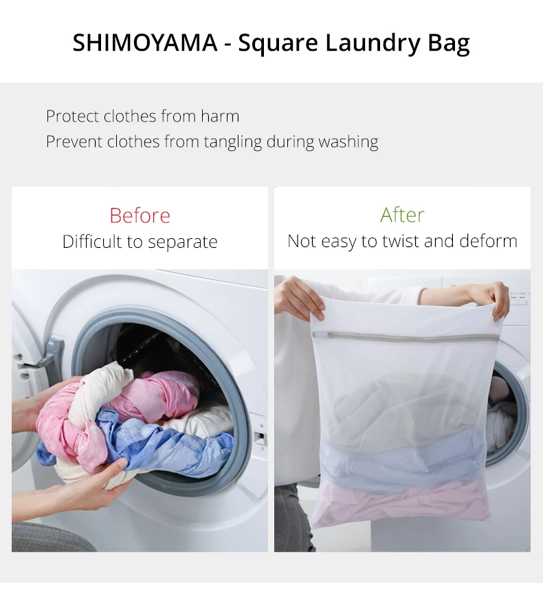 Shimoyama Durable Mesh Material Lingerie Laundry Bag For Washing