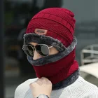 Hats Crochet Scarf Windbreak Neckerchief Hats Winter Men Women Winter Bucket Hats