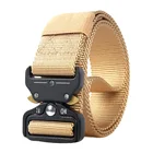 Outdoor Glasses Snake Tactics Buckle Belt Quick Release Alloy Buckle Men's And Women's Fabric Belts