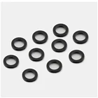 Rubber Band Rubber Hot Sale Rubber Black Round Silicone Rubber Band Ring With Customized Size