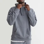 Sweater Custom Logo 100% Cotton Men Hoodies With Pocket High Quality Men's Sweater