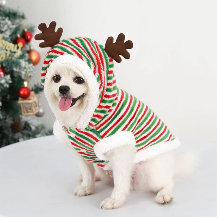 2023 New Winter Pet Christmas Coats Cat And Dog Clothes Cheap Price Supplier Selling Pet Clothes