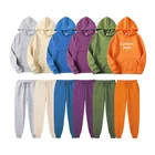 Cheap Pullover Printing Unisex Embroidery Sweatshirt Oversized Tracksuits Blank Plain Custom Cotton Fleece Hoodies