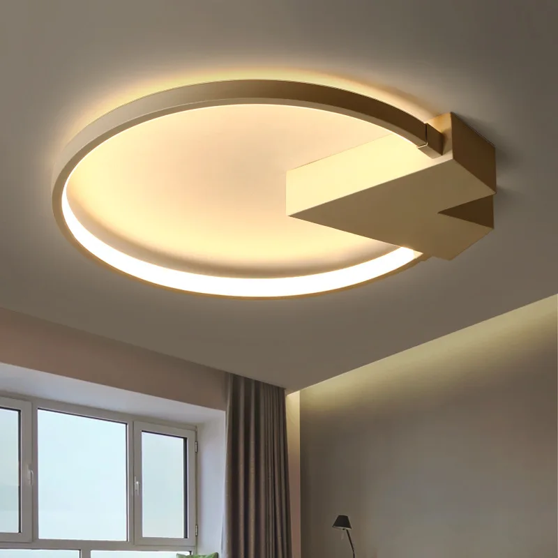 Simply Post-Modern Nordic Circle Surface Mounted LED Ceiling Lamp Indoor Round Ceiling Lighting