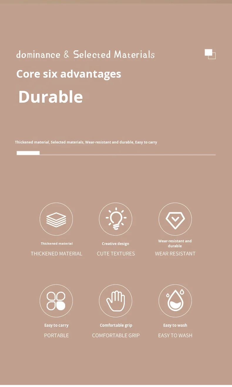 High-Temperature Resistant 6-Grids Silicone Mold Color-Matching Cake Tools for Baking Biscuits and Pudding for DIY supplier