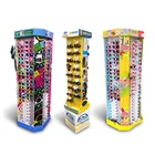 Holder Rack Display Stand Retail Luxury Retail Sunglasses Holder Floor Counter Rotating Cardboard Display Rack Sunglasses Eyewear Display Stand