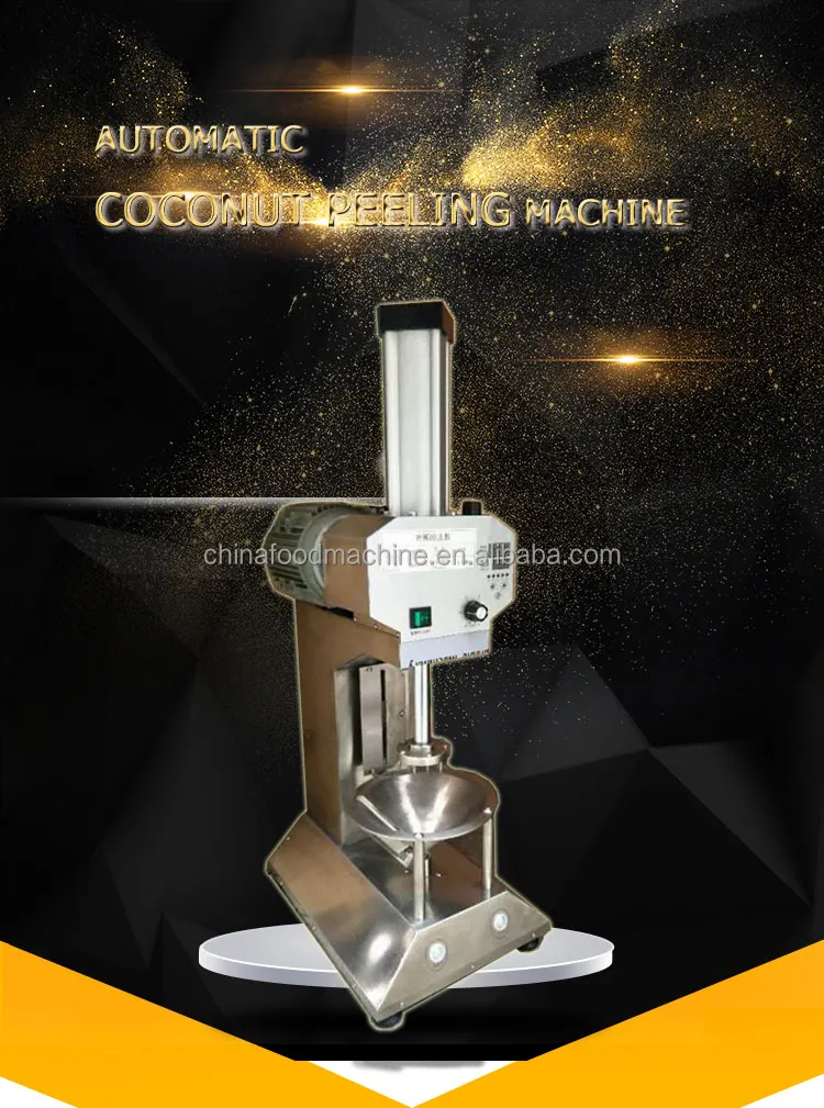 Young Coconut Peeling Trimming Machine Coconut Top Automatic Coconut Peeler factory