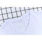 T-shirts Popular V-Neck Blank Sublimation Men's T-shirts