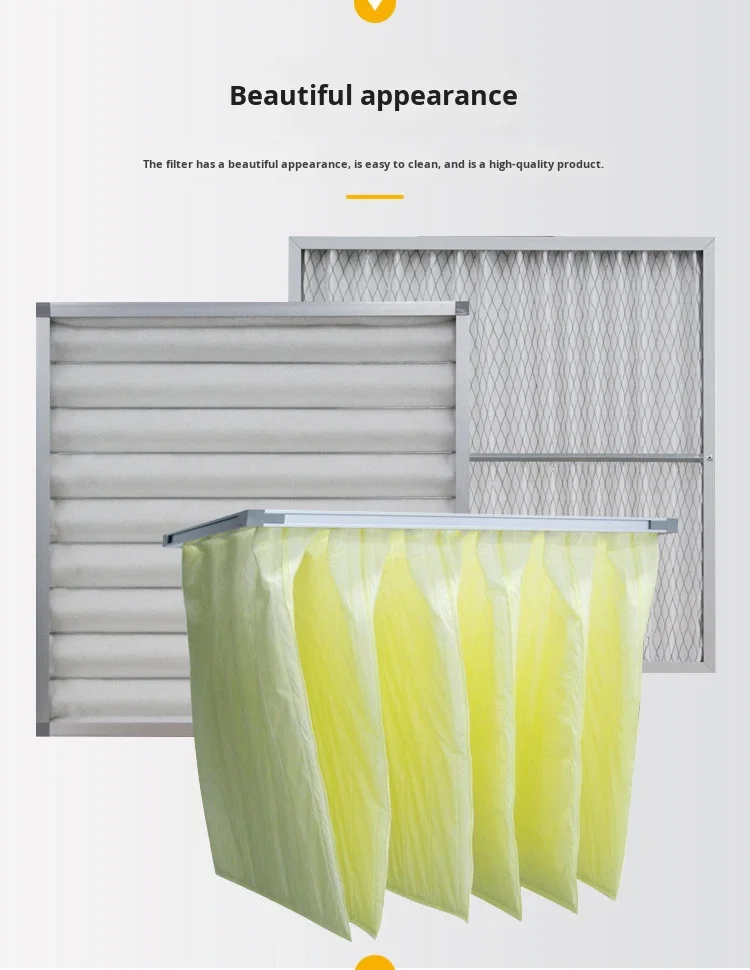 product walson g4 primary air purification aluminum alloy galvanized frame central air conditioning dustproof fabric plate filter-9