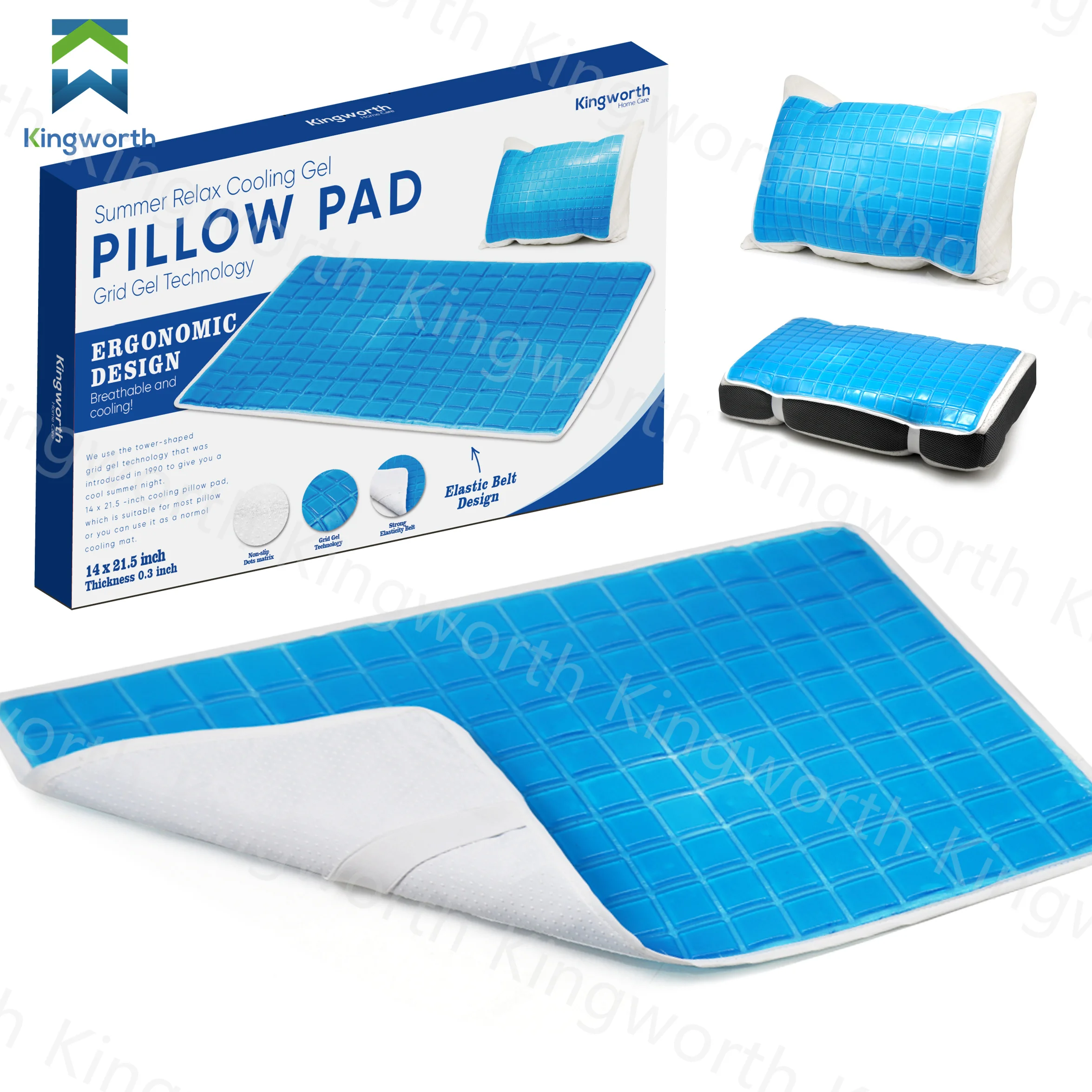 cooling gel pillow pad