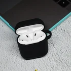 Custom Black Shockproof Protective Silicone Wireless Earphone Cover Case For Headphone
