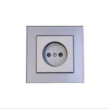 European standard french socket 1 Gang French Electric Wall Socket For Home High Quality