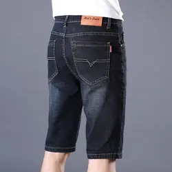 streetwear baggy jean shorts cotton mens shorts denim cargo shorts for men
