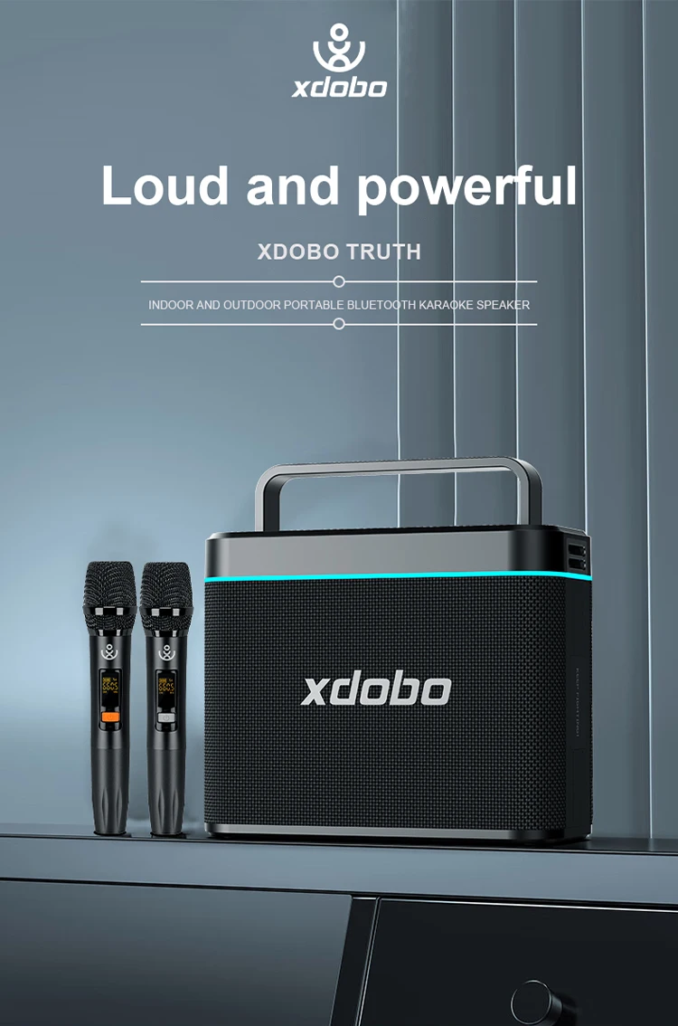 Xdobo Truth Big Power W Blue Tooth Speaker Portable Karaoke Speaker