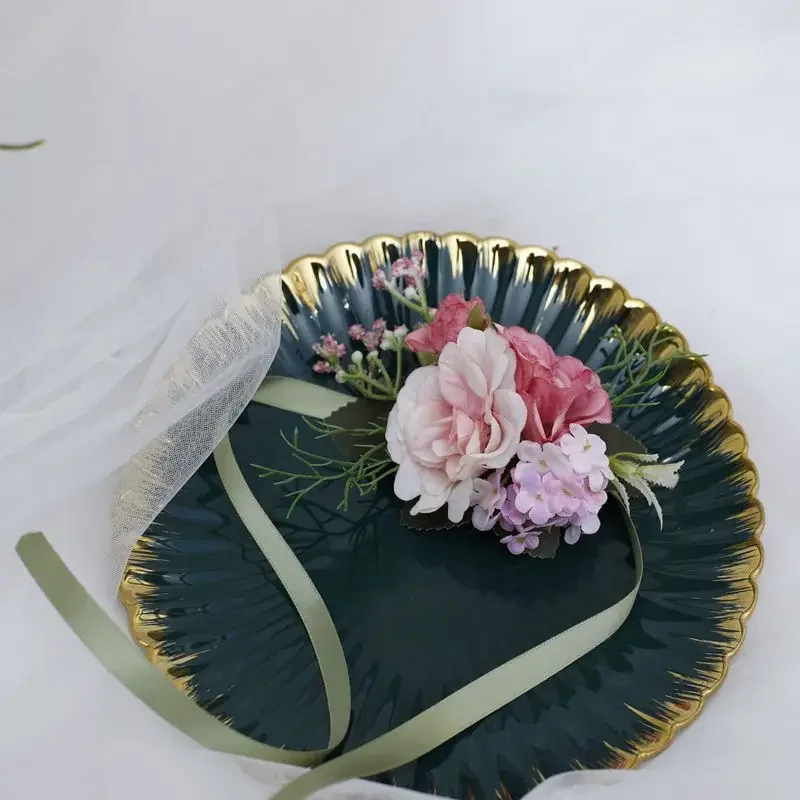 Cheap Made In China Fake Wrist Flowers Corsage Artificial Corsages