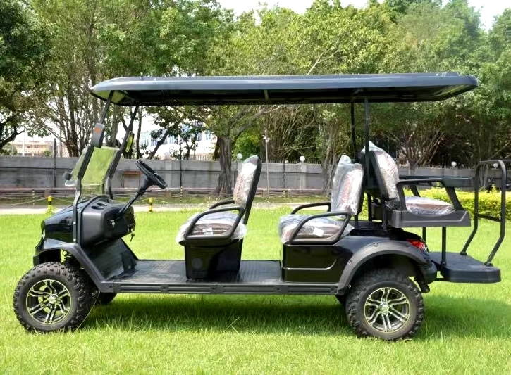 New Model 6 Seater Golf Cart with Electric Motor 72v Battery
