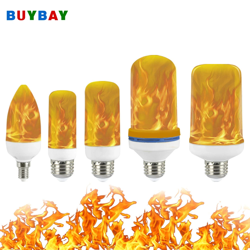 driehoek lokaal Ru Full Model 3w 5w 7w 9w E27 E26 E14 E12 Flame Bulb 85-265v Led Flame Effect  Fire Light Bulbs Flickering Emulation Decor Led Lamp - Buy Flame Lamp,Flame  Bulb,Flame Light Product on