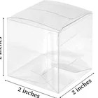 Plastic Gift Wedding Plastic Gift Boxes Transparent Cube Boxes PET Boxes For Wedding Party Baby Shower Bridal Shower