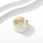 18k Gold Rings Fashionable 18K Gold Rings Women's Luxury Jewelry Gift To Friends