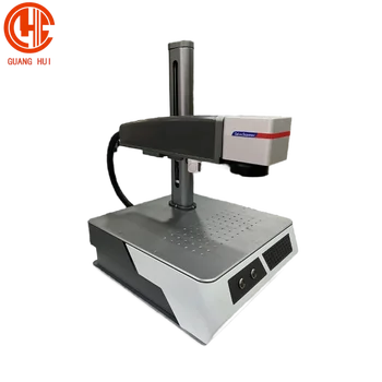 220V Gray Efficient Portable Jewelry Laser Marking Machine Convenient with 20W to 100W Power Raycus and Jpt Brands