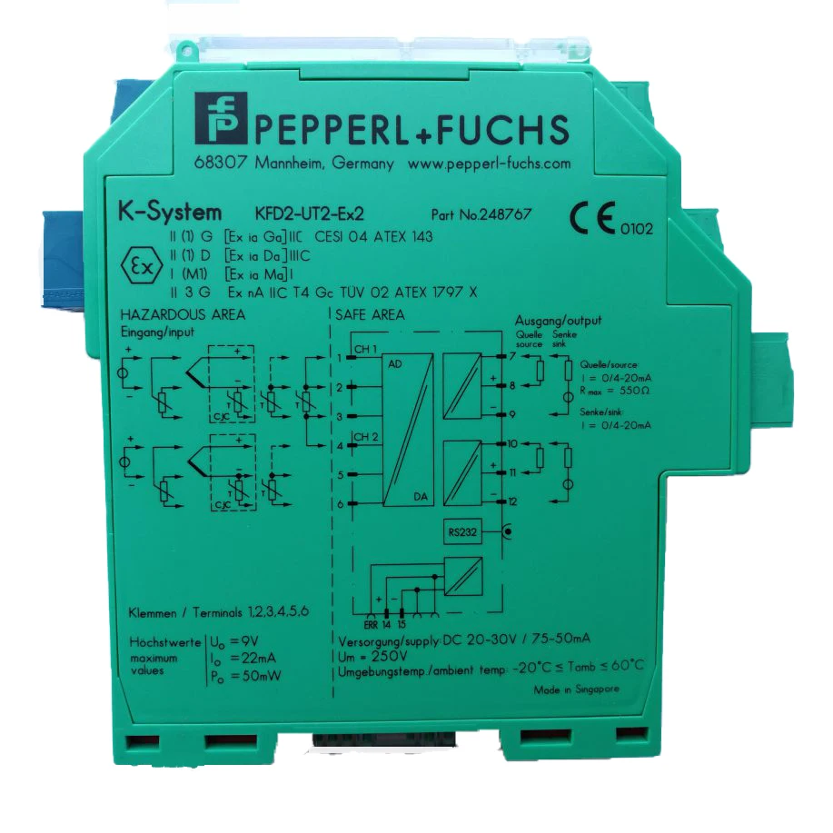 Relayer Switch Signal Relay Module Pepperl+Fuchs  KFD2-STC4-EX1  KFD2-SR2-EX1.W  KFD2-SR2-EX2.W  KFD2-CD-EX1.32  KFD2-UT2-EX1 P+F