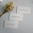 Tag Tag Garment Paper Hang Tag Clothing Hang Tag Garment Price Tag Luxury Rubber Hang Tag