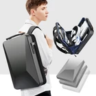 Backpack Bopai New Style School Hard Shell Usb Waterproof 17.3 Inch Laptop Back Pack Expandable Anti Theft Backpack