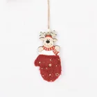Christmas Decoration Supplies Red Christmas Stockings Pendant Christmas Socks Stocking Christmas Decoration Supplies