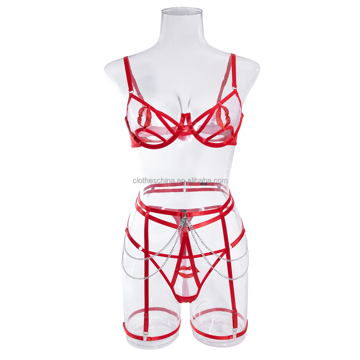 Chuangerm Oem New Fashion Valentines Lingerie Women Sexy