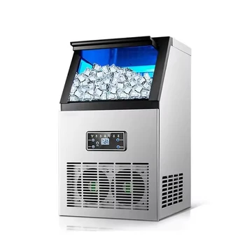 Best Selling Recessed Stainless Steel Commercial Ice Maker Portable Commercial Ice Making Machine