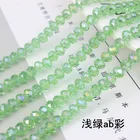 Beads Glass Beads High Quality Crystal Beads Faceted Glass Rondelle Loose Beads For Jewelry Making Glass Beads Crystal