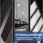 Easy Installed Led Shoebox Light 300W Parking Lot Lights ETL Listed