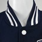 Leather Jacket Wholesale Custom Printing Chenille Patches Leather Sleeves Baseball Jacket For Mens
