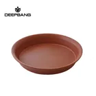 Ceramic Flower Large Capacity Decor Custom Color Large Plastic Ceramic Flower Pots Garden Flower Plant Tray