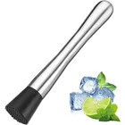 Metal Cocktail Home Using Bartender Bar Tool Professional Metal Bar Cocktail Tool Stainless Steel Muddler