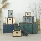 Vintage Decorative Storage Boxes Decorative Wood Toy Boxes Vintage Trunk Storage For Home
